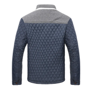 West Louis™ Warm Diamond Design Windproof Jacket