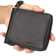 West Louis™ Fashion Genuine Leather Vintage Small Wallet