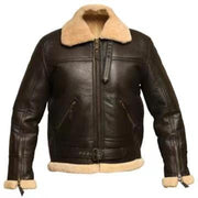 West Louis™ Wool Liner Faux Fur Leather Winter Coat