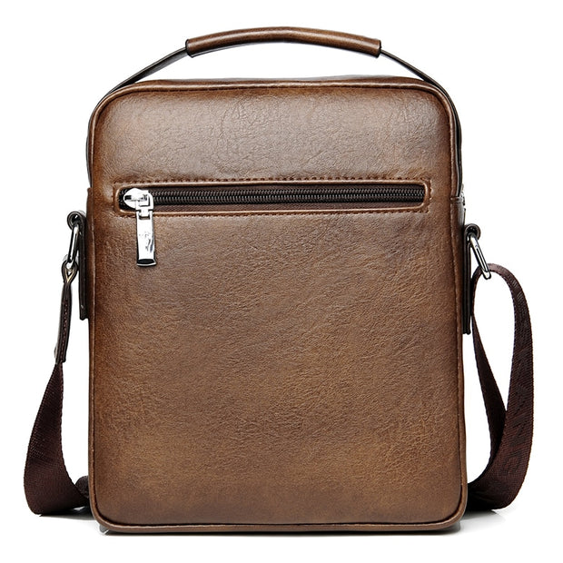 West Louis™ Luxury Business Vintage Leather Shoulder Bag