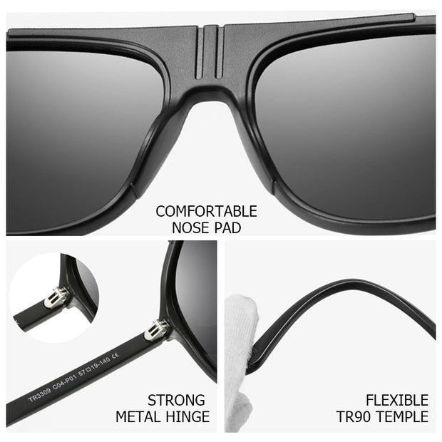 West Louis™ Pilot Polarized Ultralight Men Sunglasses