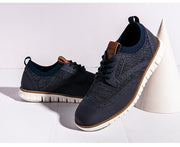 West Louis™ Breathable Lightweight Brogue Men Casual Shoes