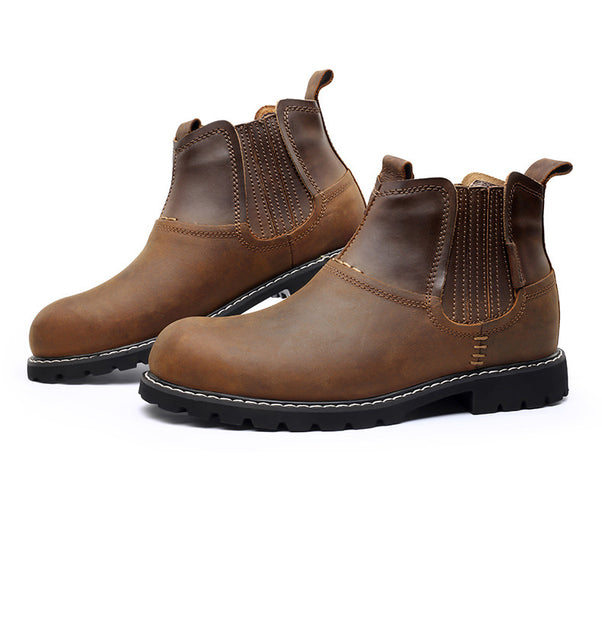 non slip chelsea boots