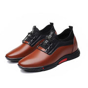 West Louis™ Luxury Leather Sports Elastic Shoes