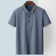 West Louis™ Polo Classic Mesh Collar Shirt