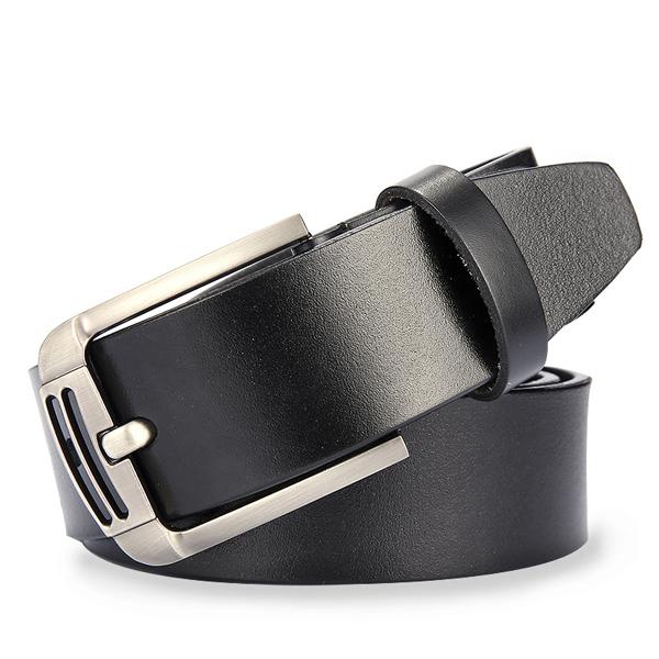 West Louis™ Fancy Vintage Leather Belt C black / 95cm  less 27 Incn - West Louis