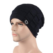West Louis™ Knitted Beanie navy - West Louis