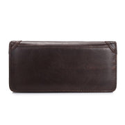 West Louis™ Casual Leather Long Wallet  - West Louis