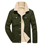West Louis™ Bomber Thick Cotton Winter Jacket Army Green / M - West Louis