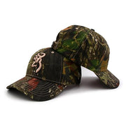 West Louis™ Browning Camo Baseball Cap Dark Army / One Size Fits All - West Louis