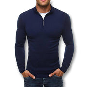 West Louis™ Knitwear Slim Fitted Pullover  - West Louis