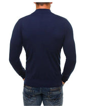 West Louis™ Knitwear Slim Fitted Pullover  - West Louis