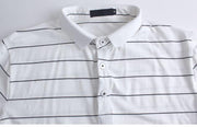 West Louis™ Brand Summer Stripped Polo Shirt  - West Louis