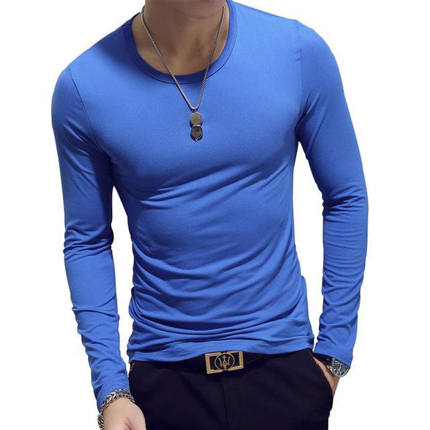 West Louis™ Spring Fashion T-Shirt Sky Blue / XL - West Louis
