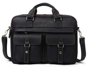 West Louis™ Vintage Style Leather Briefcases