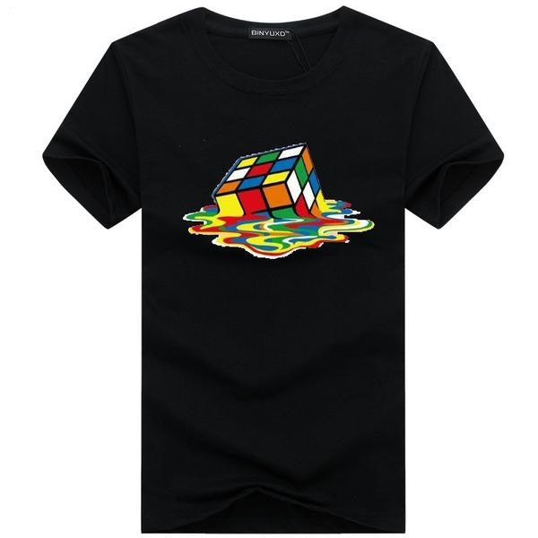 West Louis™ Stylish Rubik Cube T Shirt