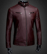 West Louis™ Moto Sheepskin Leather Jacket