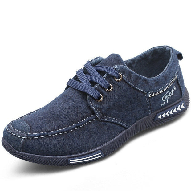 West Louis™ Outdoor Flats Men Canvas Shoes