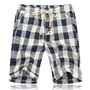 West Louis™ Cotton Linen Stripe Shorts