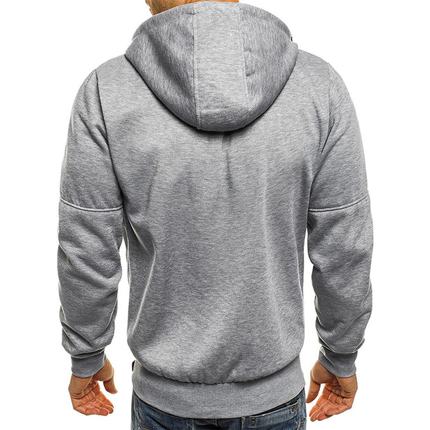 West Louis™ Drawstring Solid Hoodies