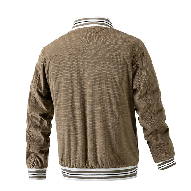 West Louis™ Corduroy Baseball Varsity Fashion Jacket