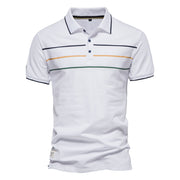 West Louis™ Brand Cotton Business Style Polo Shirt