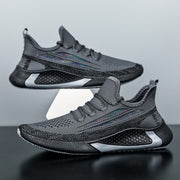 West Louis™ Breathable Jogging Trainers Platform Lace Up Sneakers