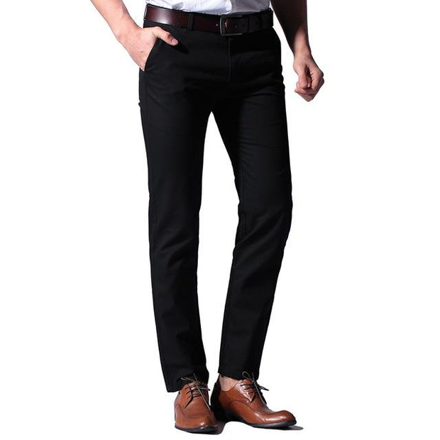 West Louis™ Casual Fashion Classic Trousers Black / 29 - West Louis