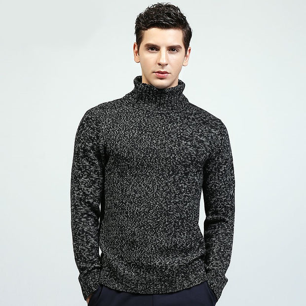 West Louis™ Turtle Neck Thick Acrylic Sweater