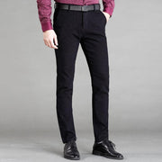 West Louis™ Business Fashion Casual Long Pants Black / 29 - West Louis