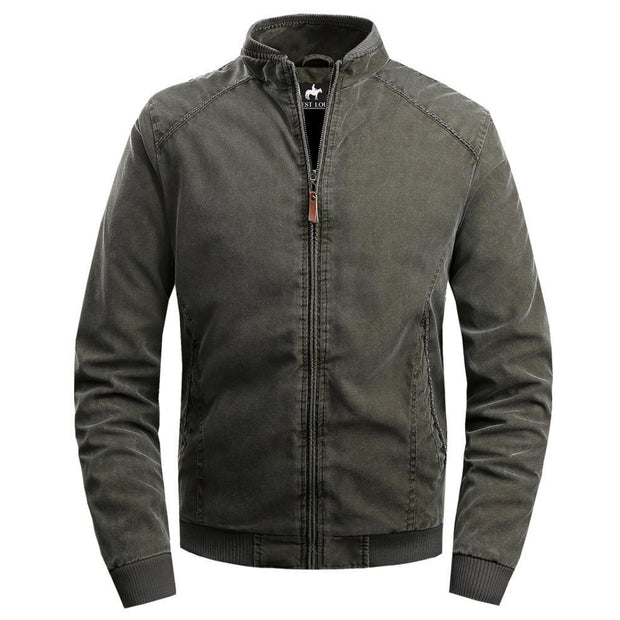 West Louis™ Special Autumn Edition Solid Men Jacket