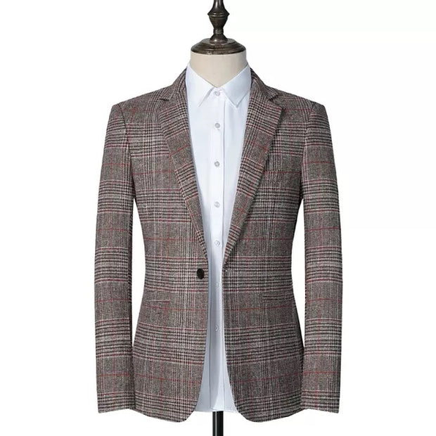 West Louis™ Comfortable Fabric Retro Style Blazer