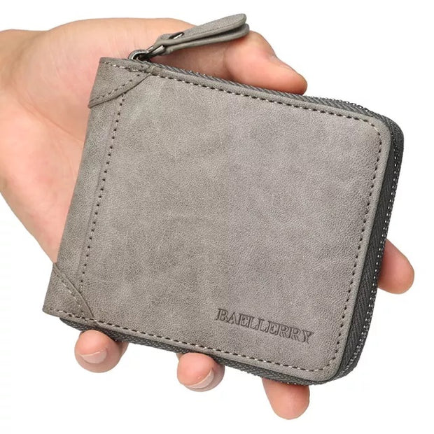 West Louis™ Fashion Genuine Leather Vintage Small Wallet