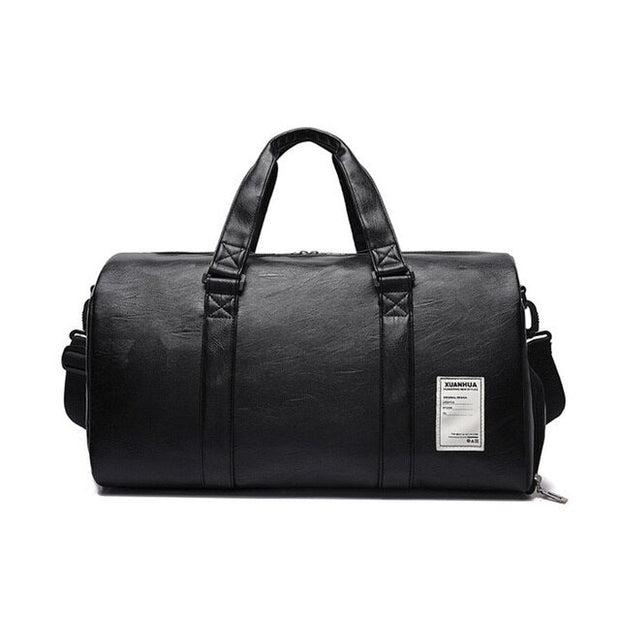West Louis™ Leather Travel Gym Bag