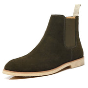 West Louis™ Classic Cow Suede Leather Chelsea Boots