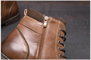 West Louis™ Vintage Business Dress Leather Boots