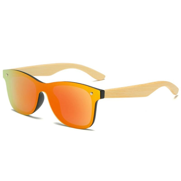 West Louis™ Ultralight Bamboo Wood Frame Polarized Men Sunglasses