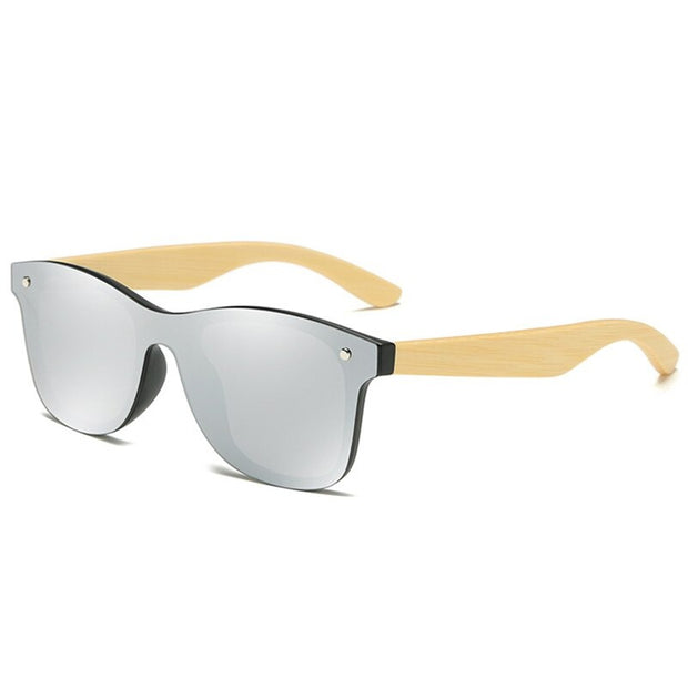 West Louis™ Ultralight Bamboo Wood Frame Polarized Men Sunglasses