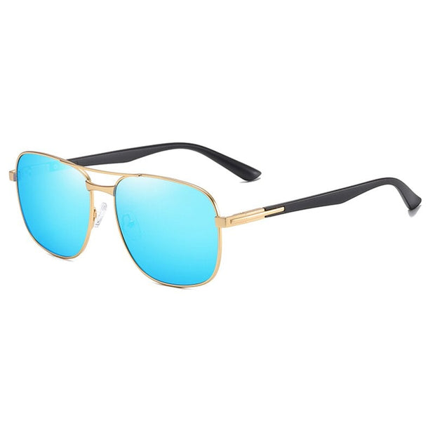 West Louis™ Rectangle Metal Polarized Luxury Men Sunglasses