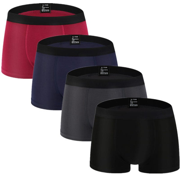 West Louis™ Short Breathable Trunk Thermal Boxers 4Pcs