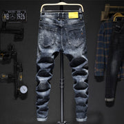 West Louis™ Stretch Ripped Distressed Streetwear Jeans