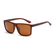 West Louis™ Classic Square Polarized Plastic Men Sunglasses