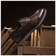 West Louis™ Genuine Leather Handmade Business Dress Shoes