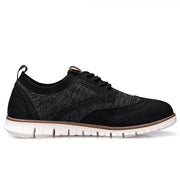 West Louis™ Breathable Lightweight Brogue Men Casual Shoes