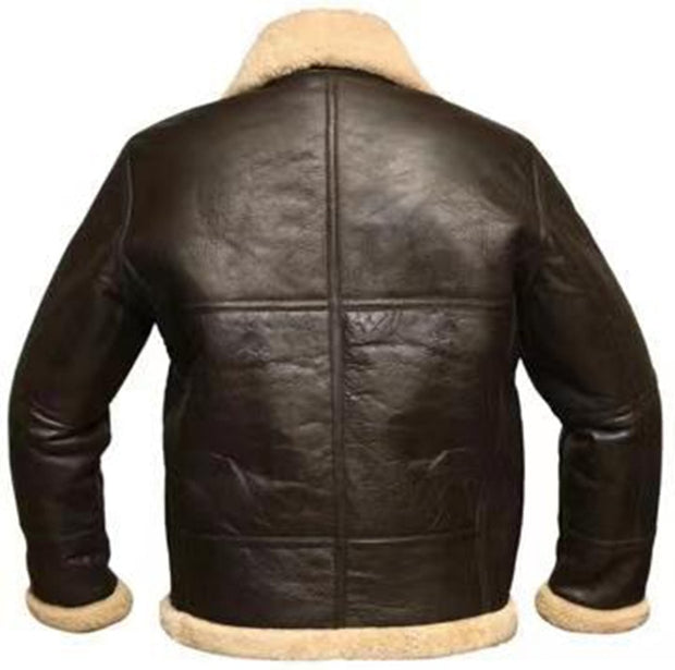 West Louis™ Wool Liner Faux Fur Leather Winter Coat