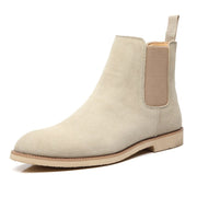 West Louis™ Classic Cow Suede Leather Chelsea Boots