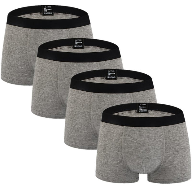 West Louis™ Short Breathable Trunk Thermal Boxers 4Pcs