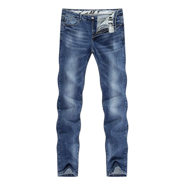 West Louis™ Spring Stretch Business Casual Jeans