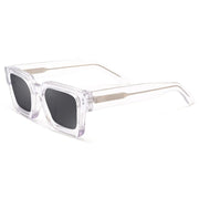 West Louis™ Thick Crystal Acetate Square Polarized Sunglasses