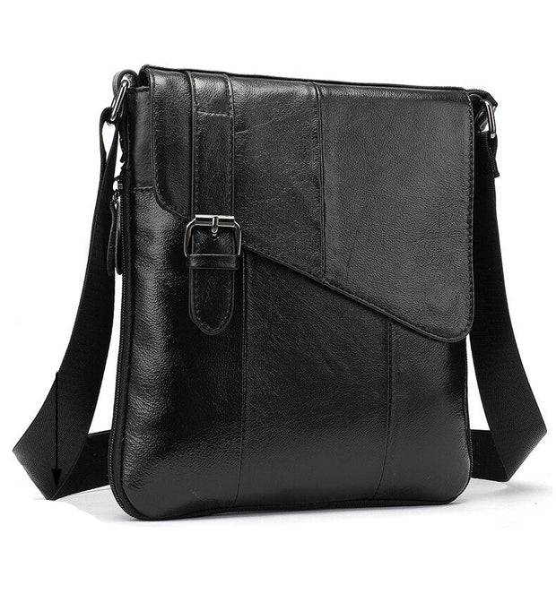 West Louis™ Men Trendy Leather Crossbody Satchel Bag